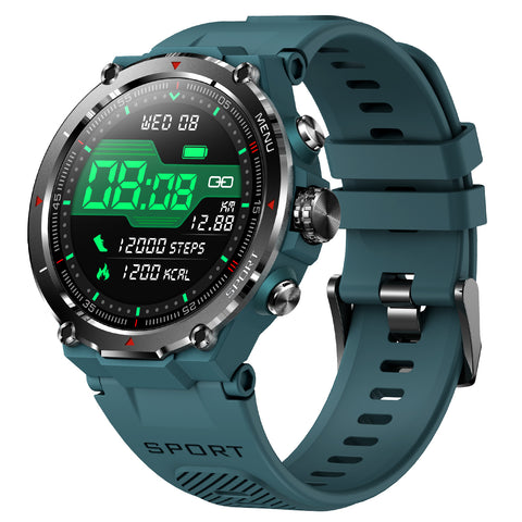 EIGIIS Military Smart Watch for Men 2022 HD Bluetooth Dial Call Outdoor Waterproof Tactical Smartwatch for iPhone Android Phones 1.32’’ Rugged Fitness Watch with Heart Rate/ Sleep Monitor Pedometer